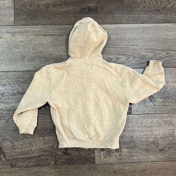 Big Dogs Kids Cream Full Zip Sweatshirt Jacket - Youth Size 4/5 - Picture 3 of 3